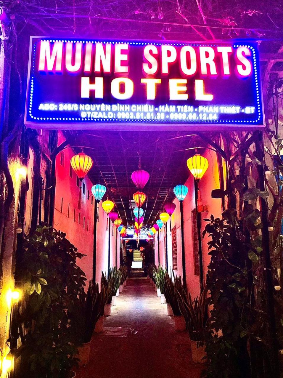 Muine Sports Hotel - Khách sạn Thể Thao Mũi né Esterno foto